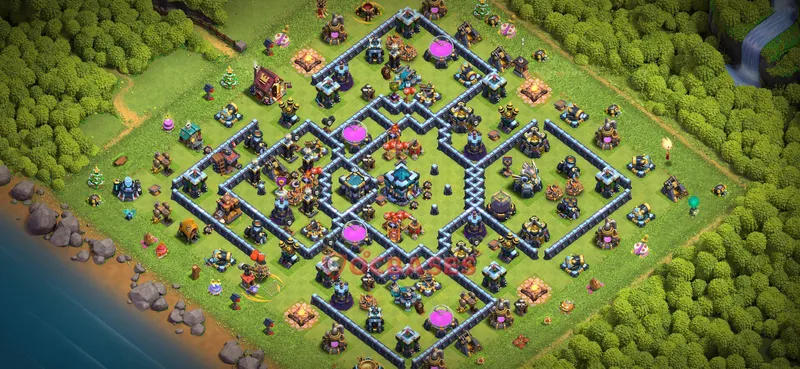 Town Hall 13 Base -farming – Layout id: rl7ew base layout