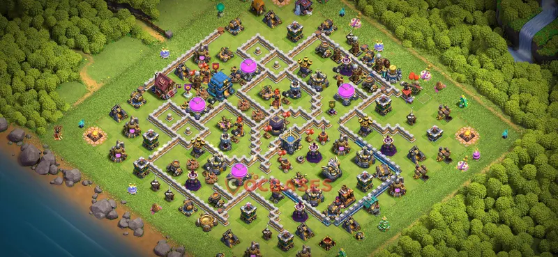Town Hall 12 Base -farming – Layout id: jlaq2 base layout