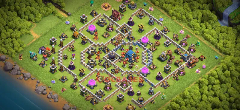 Town Hall 12 Base -farming – Layout id: j3gkw base layout