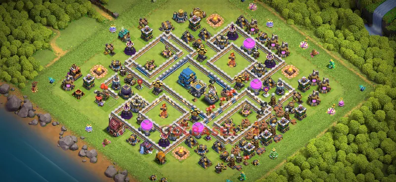Town Hall 12 Base -farming – Layout id: oowx6 base layout
