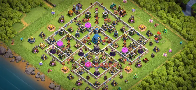 Town Hall 12 Base -farming – Layout id: nvaj8 base layout