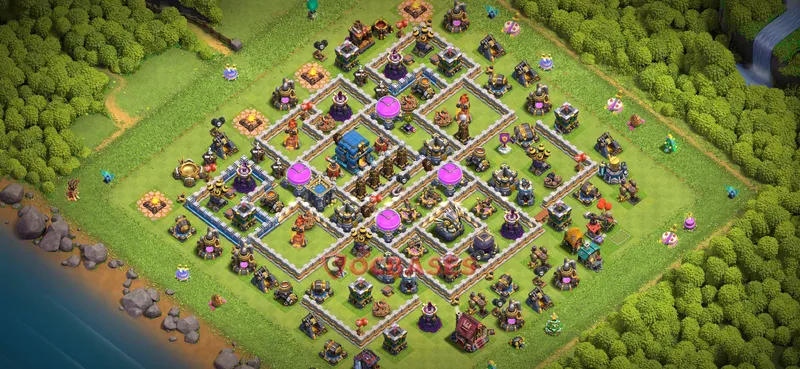 Town Hall 12 Base -farming – Layout id: nt2z4 base layout