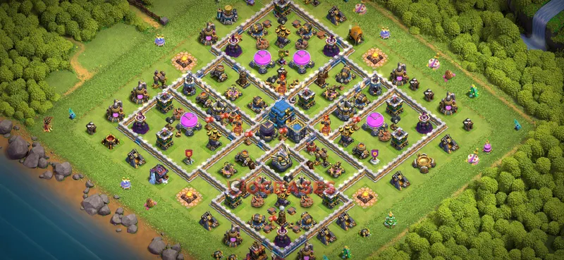 Town Hall 12 Base -farming – Layout id: a13kx base layout