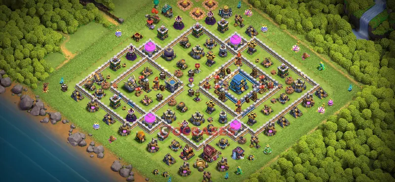 Town Hall 12 Base -farming – Layout id: iqe7w base layout