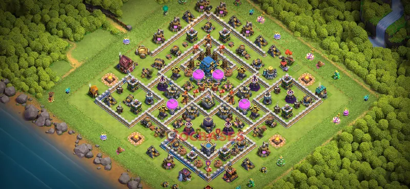 Town Hall 12 Base -farming – Layout id: 8jiik base layout