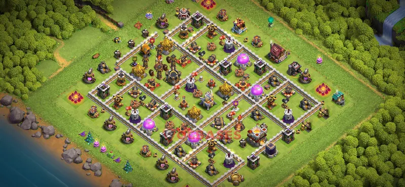 Town Hall 11 Base -farming – Layout id: 3s6yi base layout