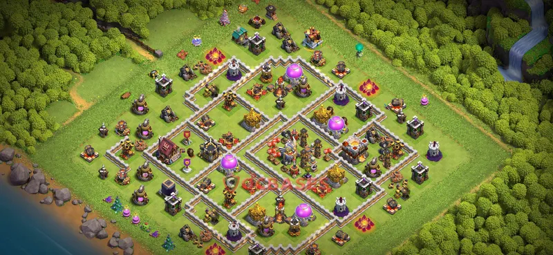 Town Hall 11 Base -farming – Layout id: dsvpb base layout