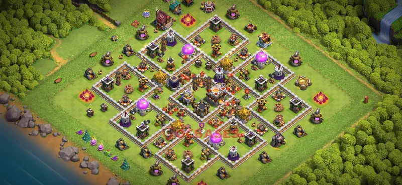 Town Hall 11 Base -farming – Layout id: g0v34 base layout