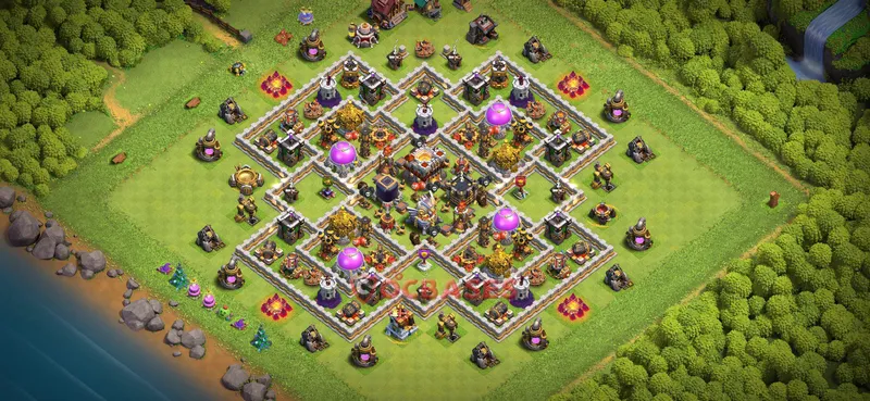 Town Hall 11 Base -farming – Layout id: 49hsx base layout