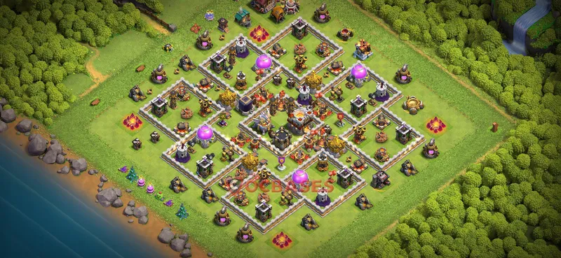 Town Hall 11 Base -farming – Layout id: rhrxq base layout