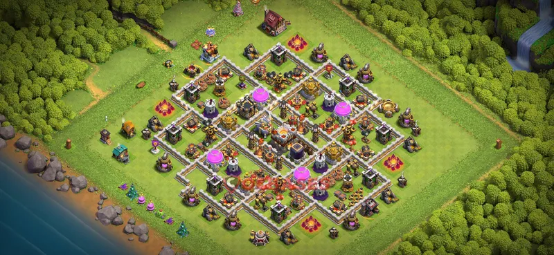 Town Hall 11 Base -farming – Layout id: orytr base layout