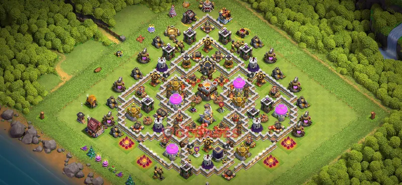 Town Hall 11 Base -farming – Layout id: 8sxrf base layout