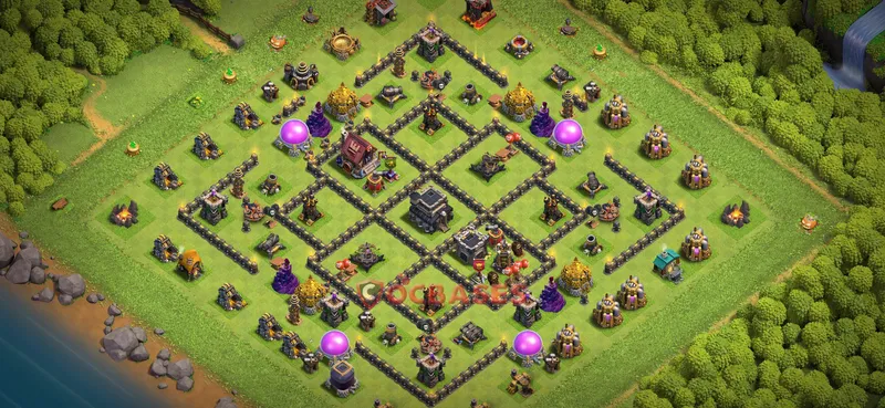 Town Hall 9 Base -farming – Layout id: jj1j4 base layout