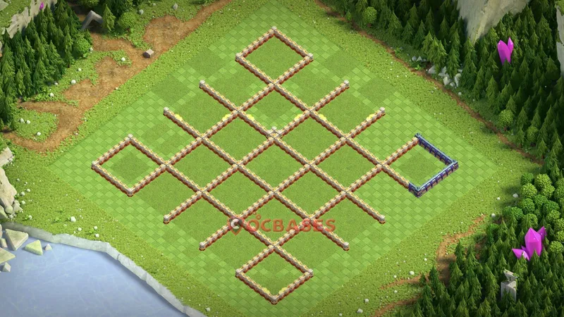 Town Hall 16 Base -progress base – Layout id: 08ney base layout, image 2
