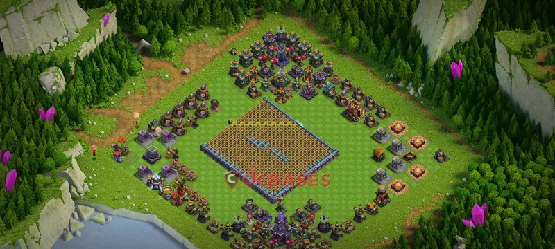 Town Hall 15 Base -fun – Layout id: xvgm4 base layout