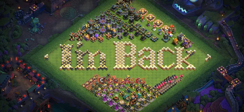 Town Hall 17 Base -progress base – Layout id: ngnc2 base layout