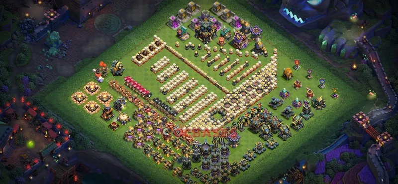Town Hall 17 Base -progress base – Layout id: ian1l base layout