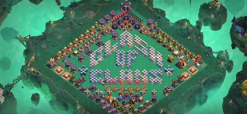 Town Hall 15 Base -progress base – Layout id: mllf3 base layout