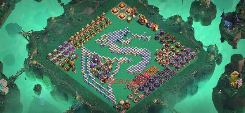 Town Hall 15 Base -progress base – Layout id: 7uqtz base layout