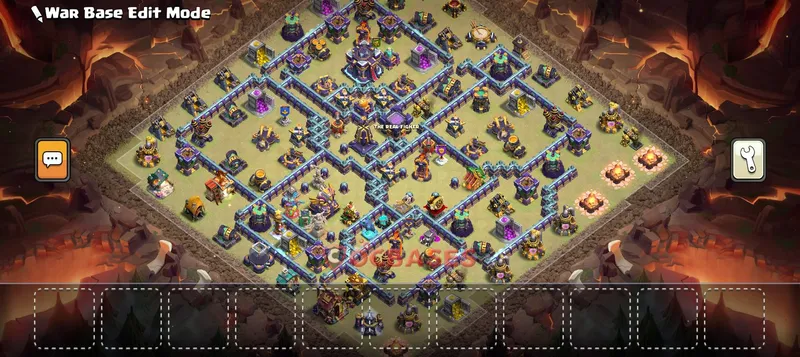 Town Hall 15 Base -war – Layout id: ap8oz base layout