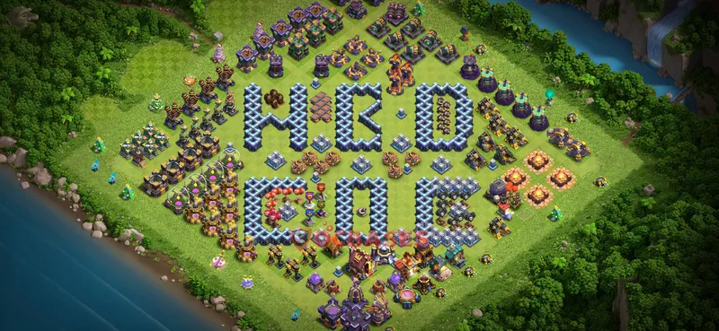 Town Hall 15 Base -progress base – Layout id: mbllh base layout, image 2
