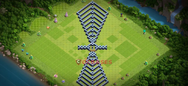 Town Hall 15 Base -progress base – Layout id: ygxcz base layout, image 2