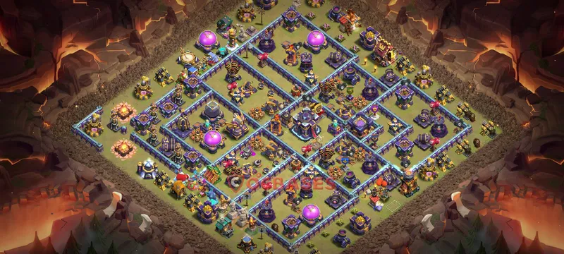 Town Hall 15 Base -cwl – Layout id: aucxz base layout