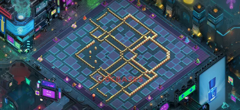 Town Hall 17 Base -hybrid – Layout id: vsswg base layout, image 2