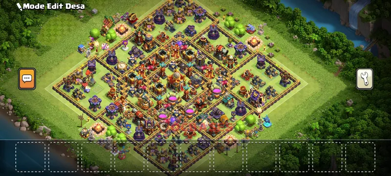 Town Hall 16 Base -fun – Layout id: r2fwn base layout