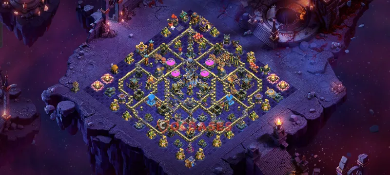 Town Hall 18 Base -farming – Layout id: jjjii base layout