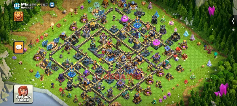 Town Hall 18 Base -farming – Layout id: i3ydt base layout