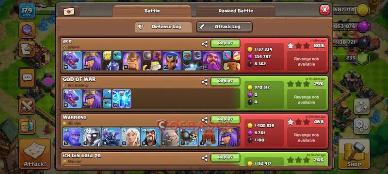 Town Hall 14 Base -hybrid – Layout id: hxduw base layout, image 2