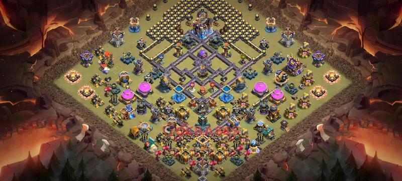 Town Hall 18 Base -cwl – Layout id: zhs2j base layout