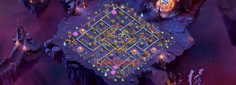 Town Hall 15 Base -war – Layout id: qij8k base layout