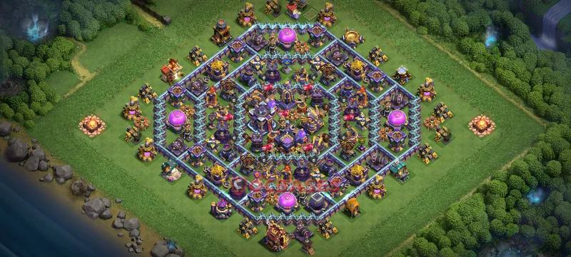 Town Hall 15 Base -farming – Layout id: 6ylmn base layout