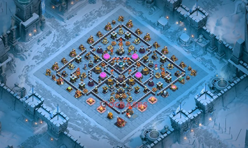 Town Hall 13 Base -farming – Layout id: p7k9w base layout