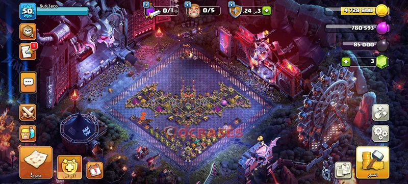 Town Hall 9 Base -farming – Layout id: zdqnd base layout