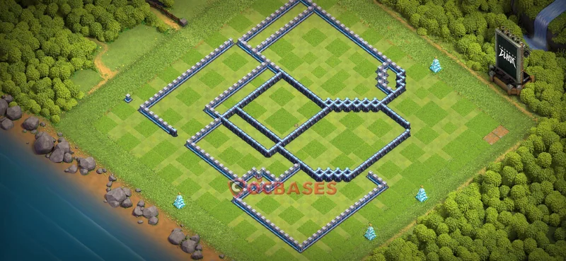 Town Hall 13 Base -war – Layout id: 037lu base layout, image 2