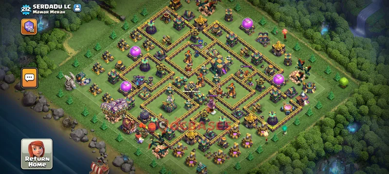 Town Hall 14 Base -trophy – Layout id: zp2cz base layout
