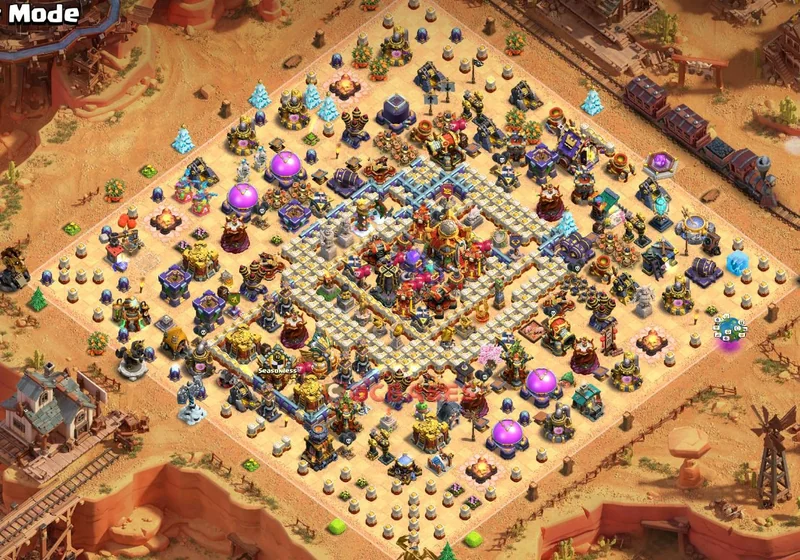 Town Hall 16 Base -war – Layout id: ygjpp base layout
