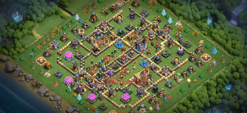 Town Hall 18 Base -farming – Layout id: jw8og base layout
