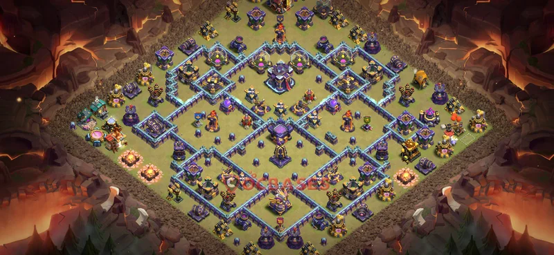 Town Hall 15 Base -war – Layout id: 9xtxf base layout