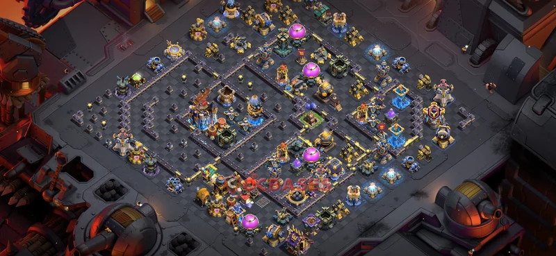 Town Hall 18 Base -war – Layout id: szoca base layout
