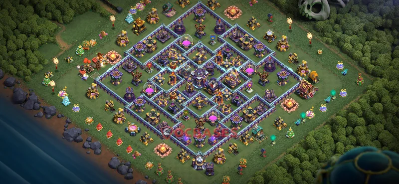 Town Hall 15 Base -war – Layout id: 5pd5c base layout