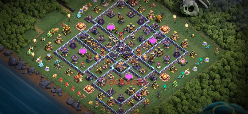 Town Hall 15 Base -war – Layout id: w2t7f base layout
