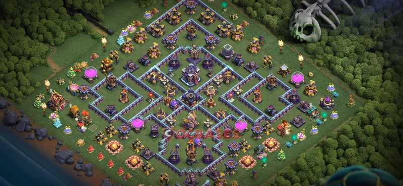 Town Hall 15 Base -war – Layout id: jmb74 base layout