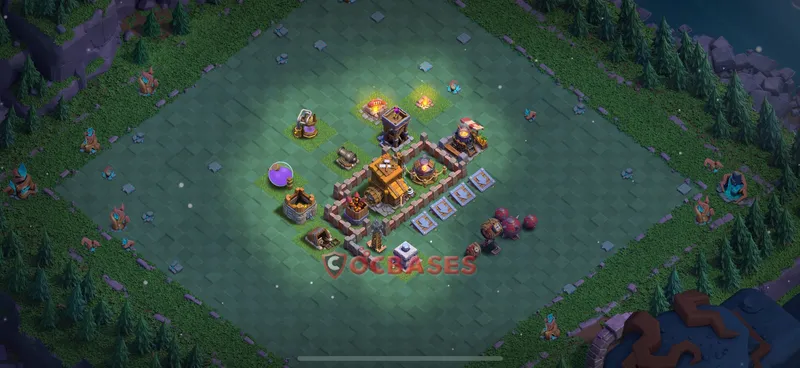 Builder Hall 6 Base -fun – Layout id: c9wtn base layout, image 2
