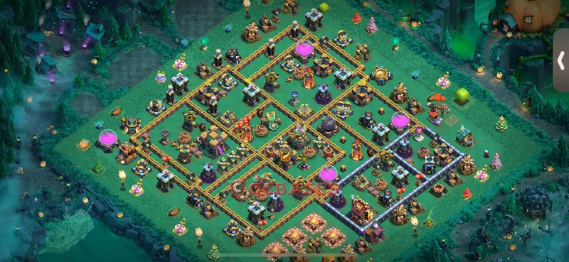 Town Hall 14 Base -war – Layout id: 9n4ci base layout