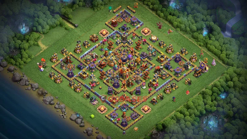 Town Hall 16 Base -farming – Layout id: 853ub base layout