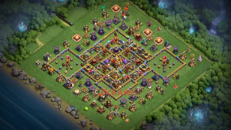 Town Hall 16 Base -farming – Layout id: 0bd33 base layout